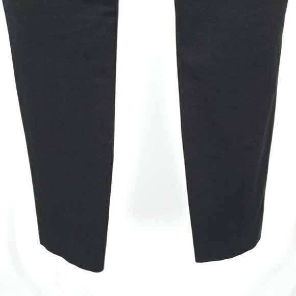 Theory Navalane Jetty Slim Stretchy Ankle Pants 0 Black - Picture 14 of 16